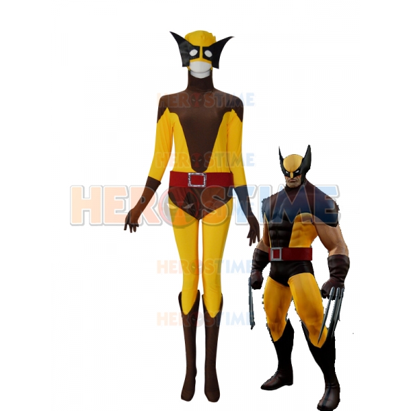 ウルヴァリン(ブラウン・コスチューム版) 「X-MEN」 HOTTOYS】安心価格❗️ウルヴァリン ブラウンスーツ版が炎
